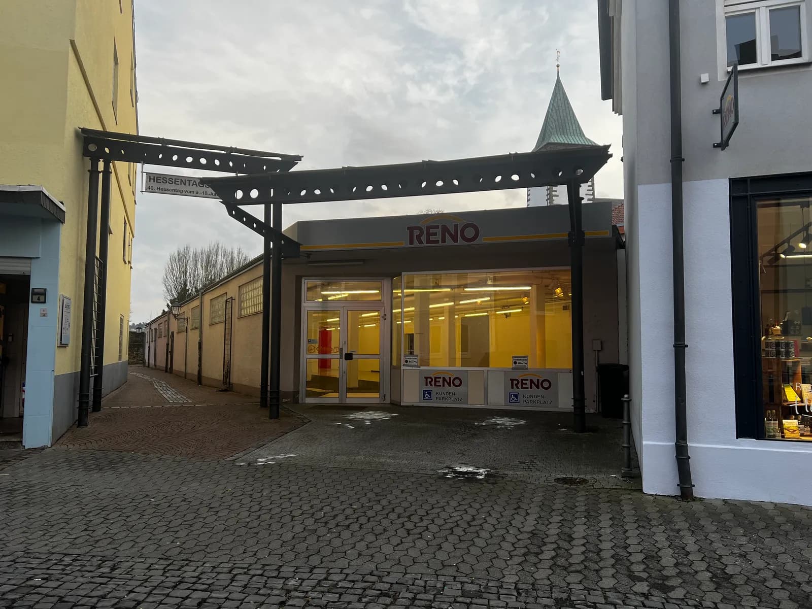 Gewerbeobjekt mit Photovoltaik, Innenstadt Hünfeld